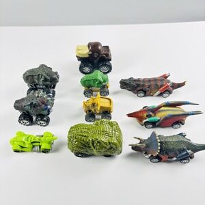 Dinosaur Toy Cars Vehicles Pull Back Spark Create Imagine Hot Wheels Magic Track